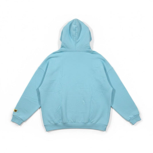 Drew House Justin Bieber Hoodie - Light Blue Size Medium - SoleAna