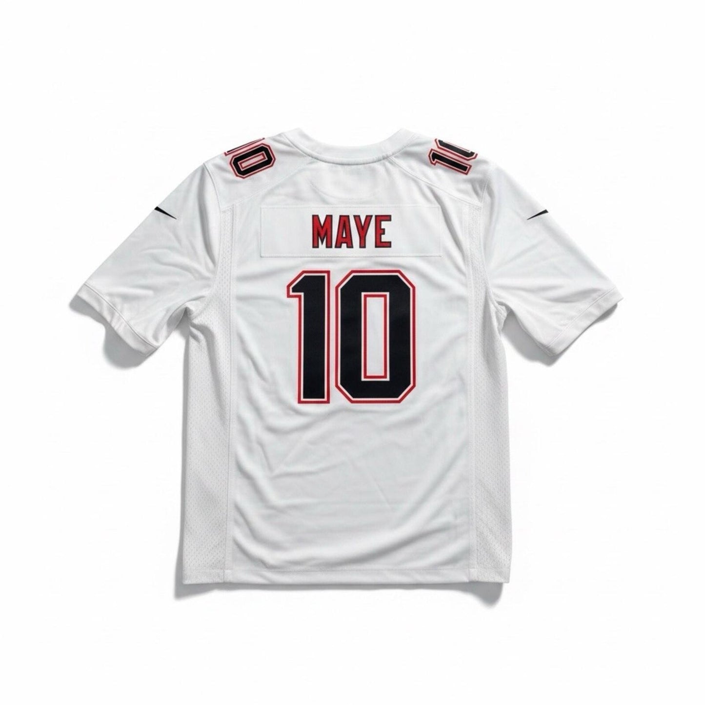 Nike Drake Maye Super Bowl White  Fashion Jersey LX New England Patriots XL