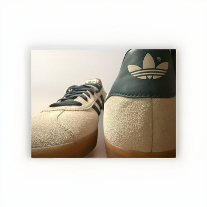 Adidas Gazelle Men's Shoes Size 12 IG6199 Taupe Night Indigo Gum - SoleAna