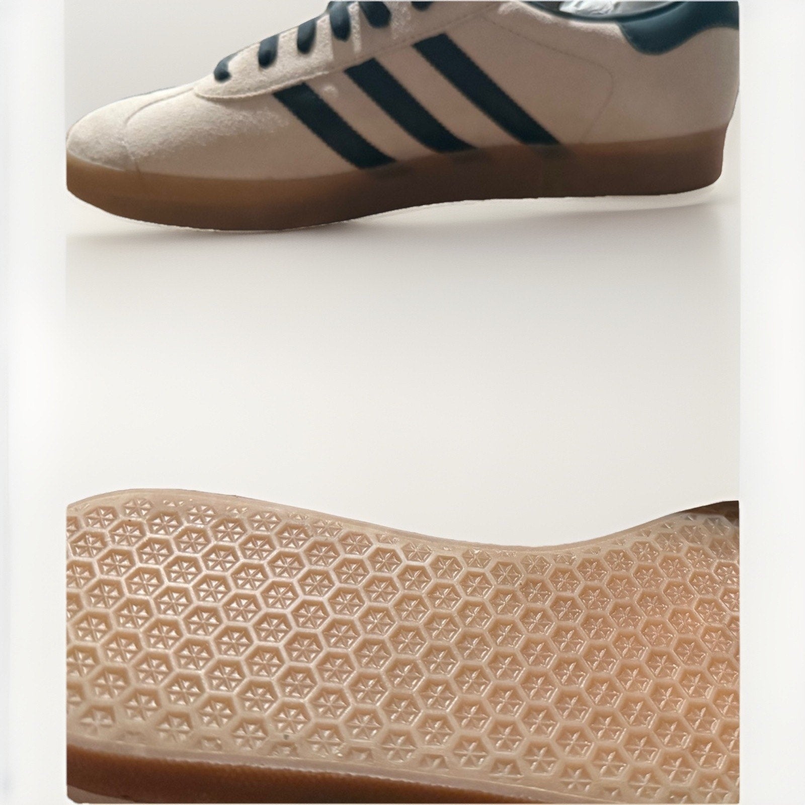 Adidas Gazelle Men's Shoes Size 12 IG6199 Taupe Night Indigo Gum - SoleAna
