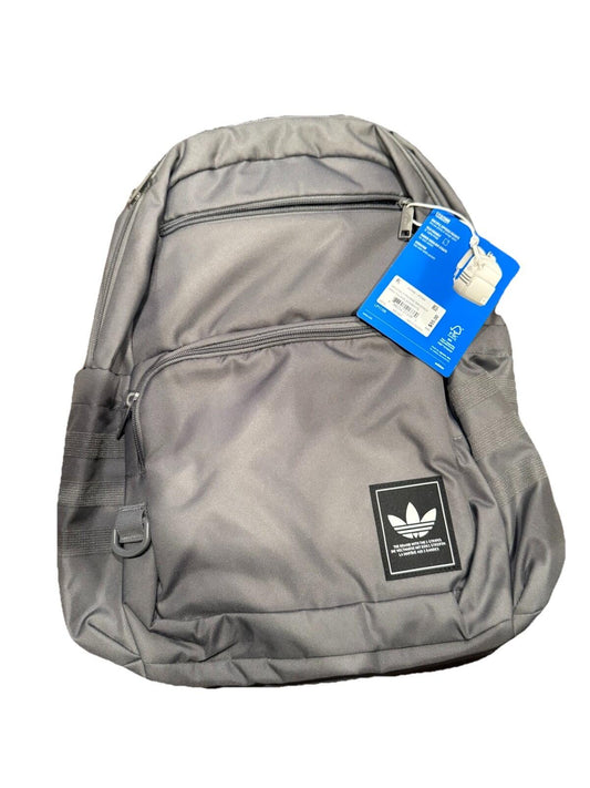 Adidas Originals Premise Backpack Grey Laptop School Travel Bag New w/ Tags - SoleAna