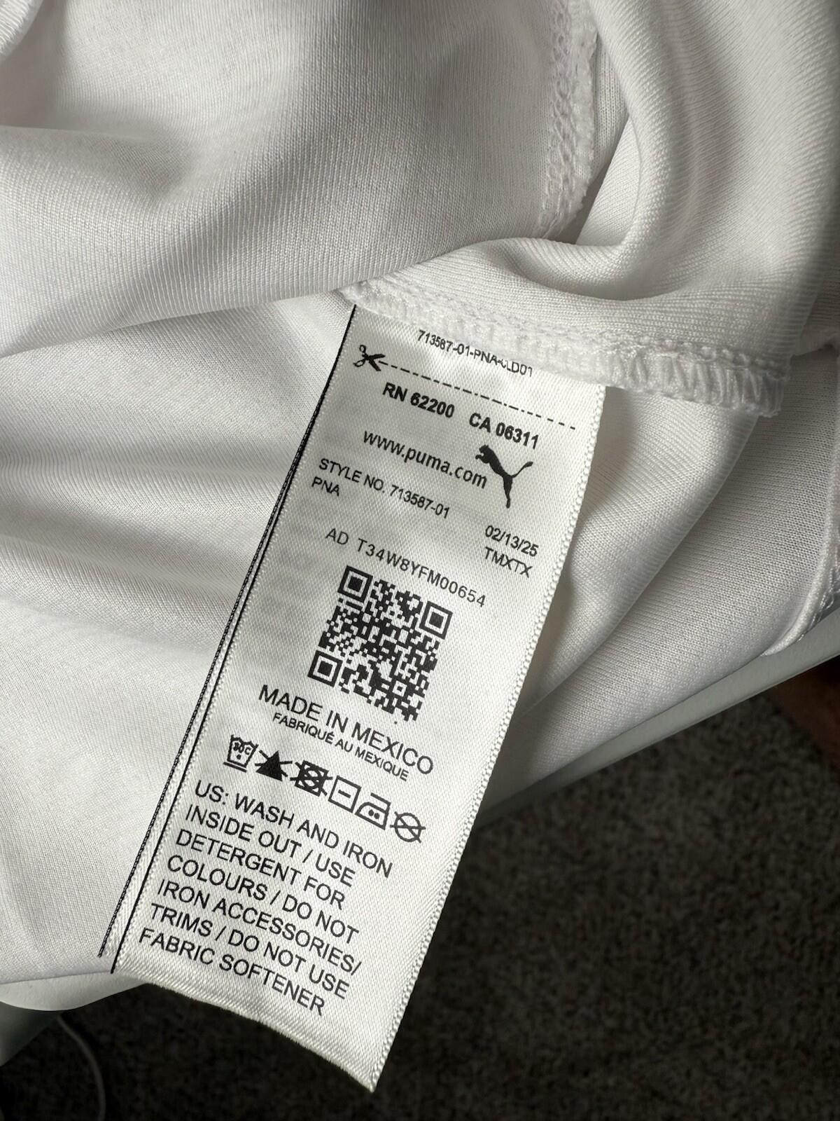 C.F. Monterrey Away 25/26 Men's Soccer Shirt Pumas White 2XL - SoleAna