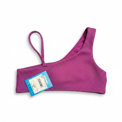 DSG Asymmetric Swim Top, model DSG1510T Women’s Small Vibrant Violet - SoleAna