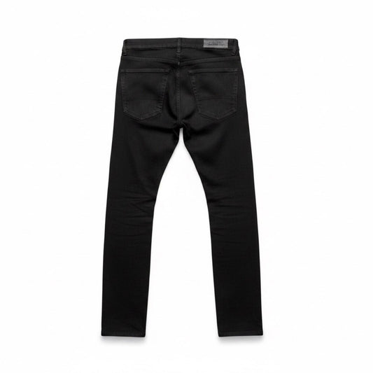 L.O.V.E. Apparel Jeans Mens SIZE 32 Black Hearts Distressed Skinny - SoleAna