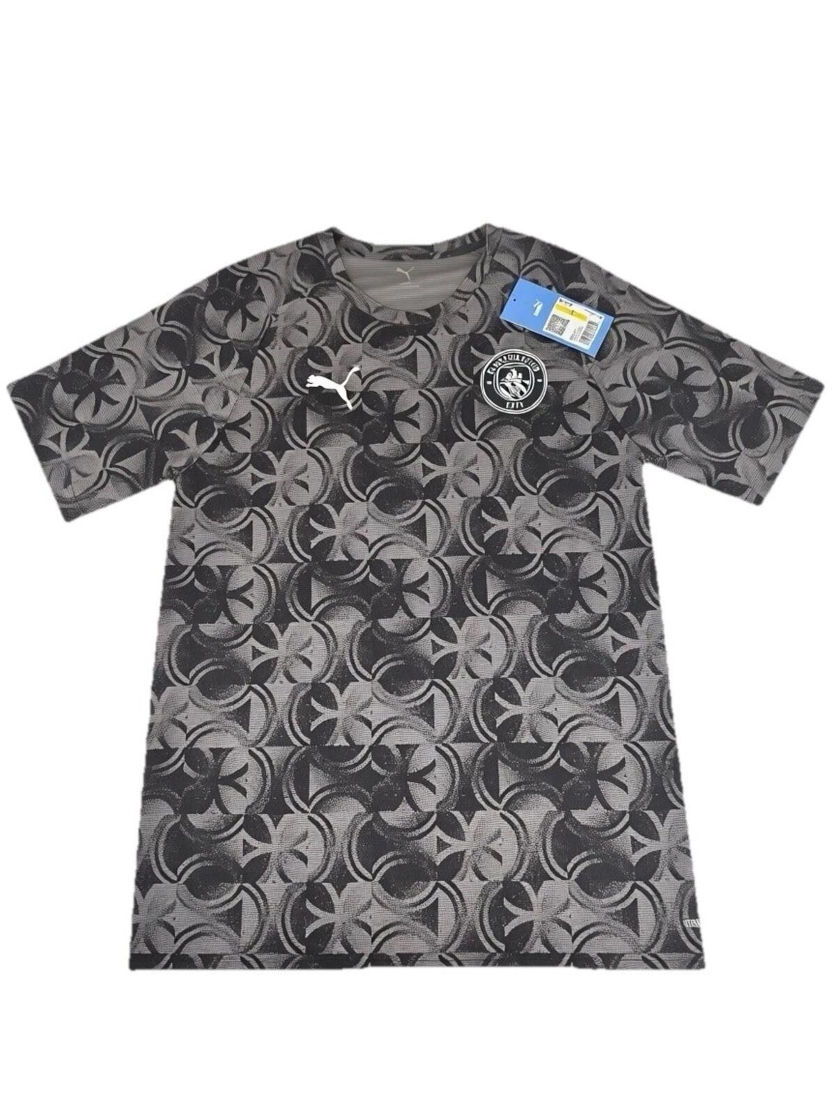 Men’s Manchester City PUMA Warm Up Soccer Jersey Black Sz M - SoleAna