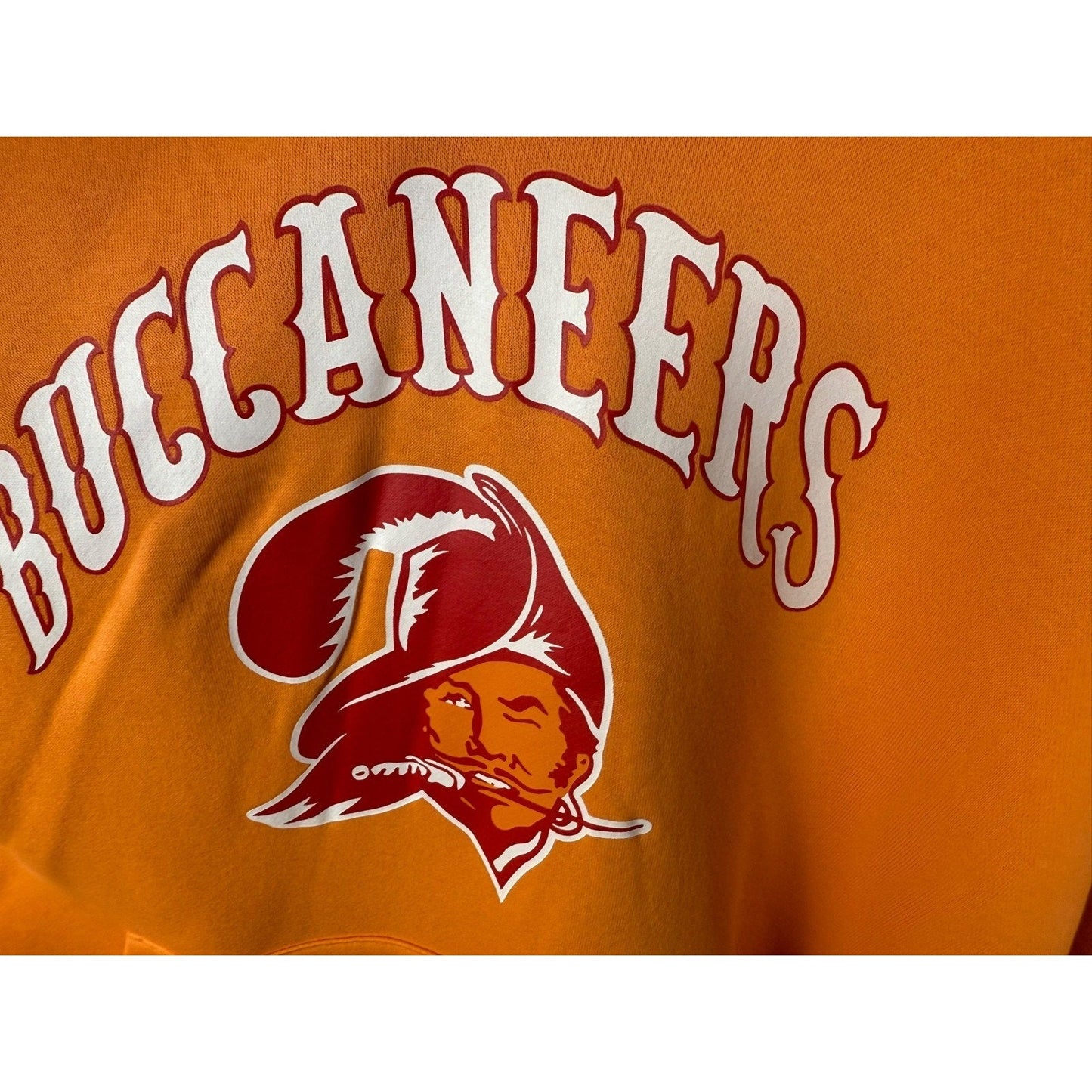 Mens Tampa Bay Buccaneers Nike Orange Throwback Club Pull over Hoodie - SoleAna