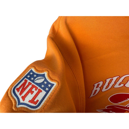 Mens Tampa Bay Buccaneers Nike Orange Throwback Club Pull over Hoodie - SoleAna