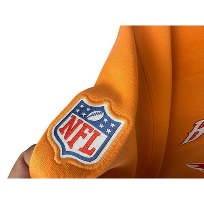 Mens Tampa Bay Buccaneers Nike Orange Throwback Club Pull over Hoodie - SoleAna