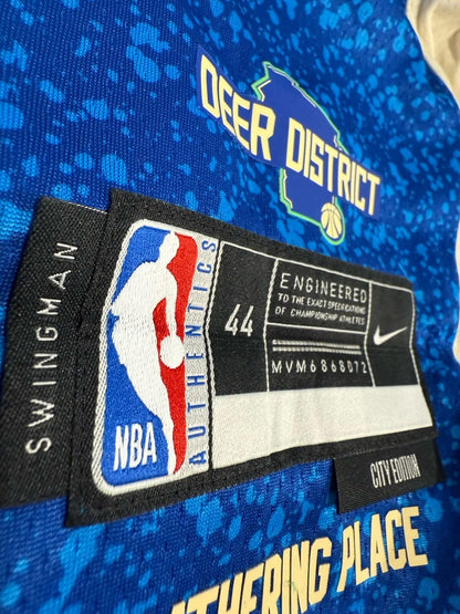 Milwaukee Bucks Giannis Antetokounmpo Nike Jersey Mens M - SoleAna