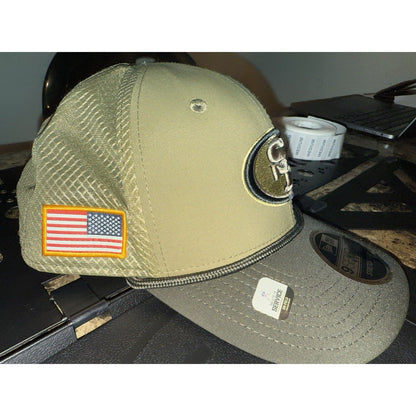New Era San Francisco 49ers 9seventy SnapBack . Salute To Service - SoleAna
