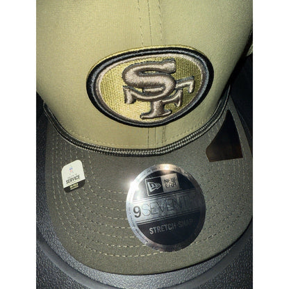 New Era San Francisco 49ers 9seventy SnapBack . Salute To Service - SoleAna
