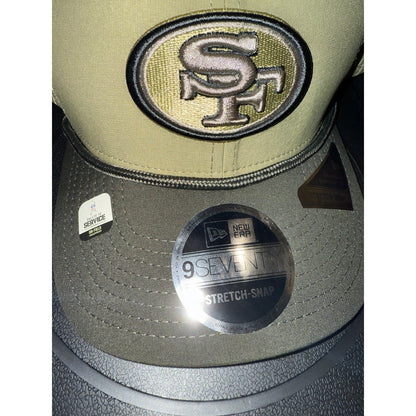 New Era San Francisco 49ers 9seventy SnapBack . Salute To Service - SoleAna