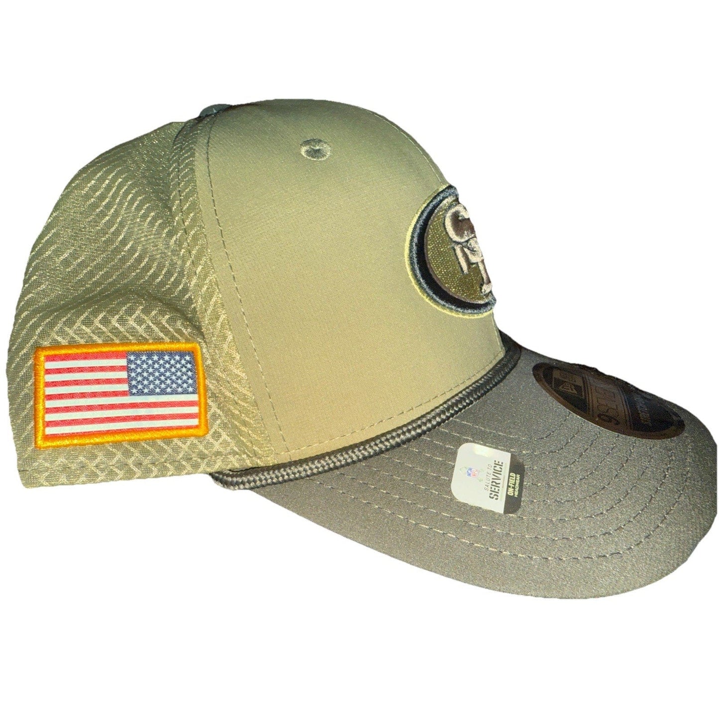 New Era San Francisco 49ers 9seventy SnapBack . Salute To Service - SoleAna