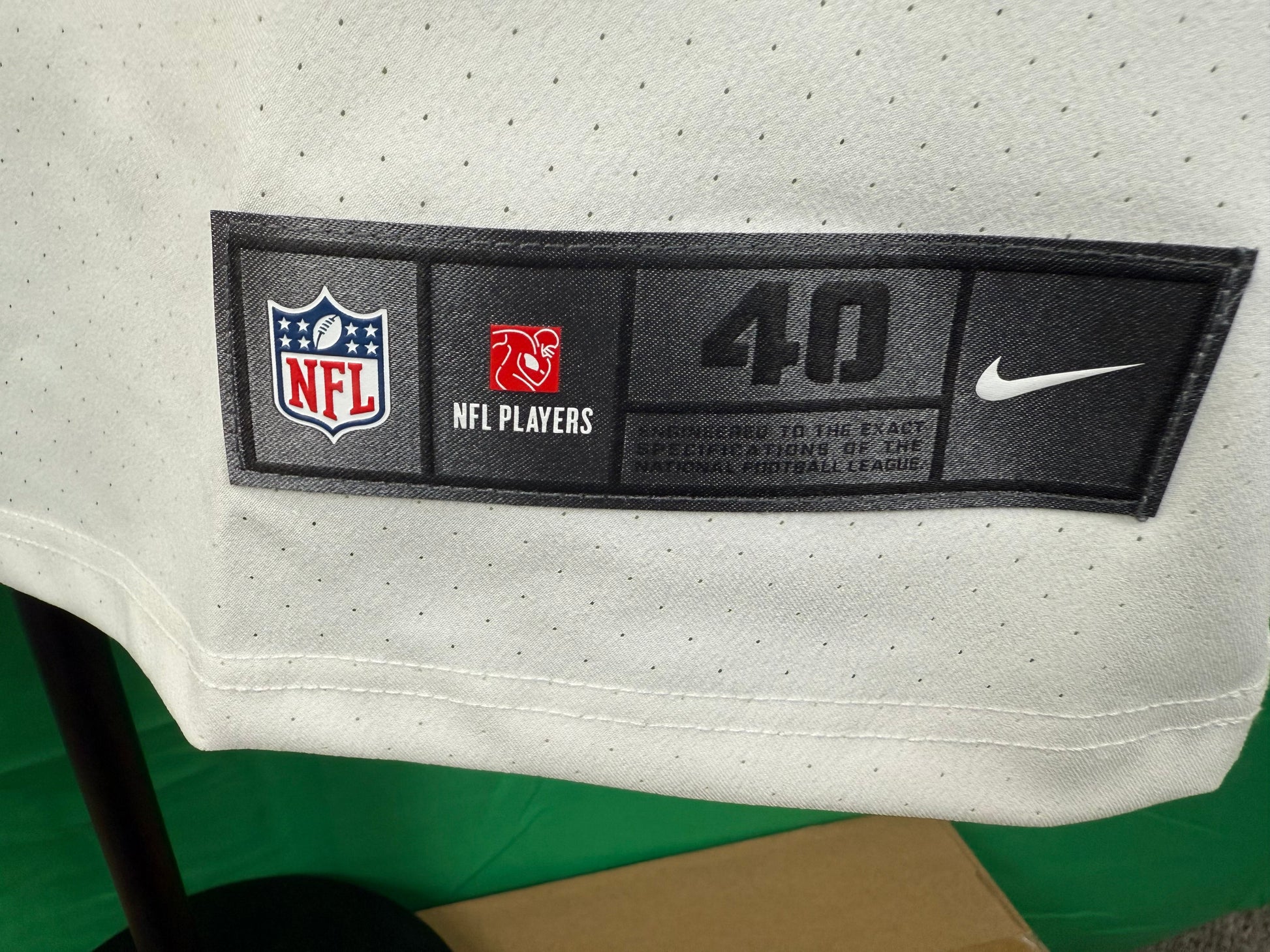 New On Field Authentic Nike Jersey Terry McLaurin Washington Commanders Size M - SoleAna