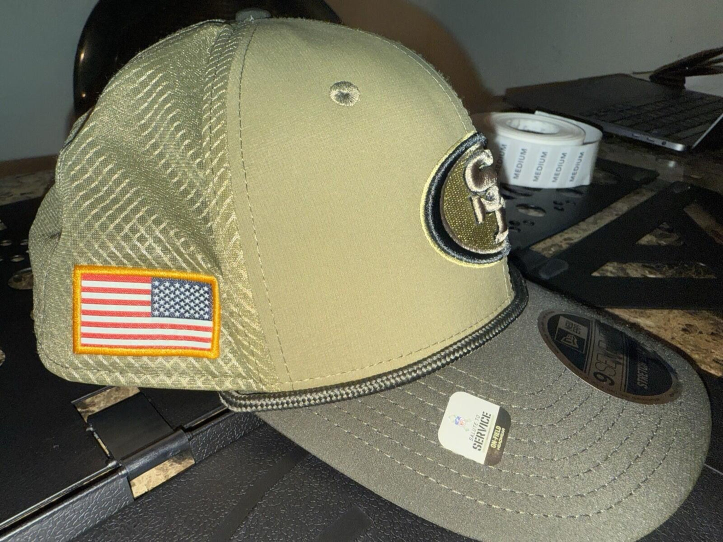 NewEra San Francisco 49ers SnapBack Salute To Service NFL - SoleAna