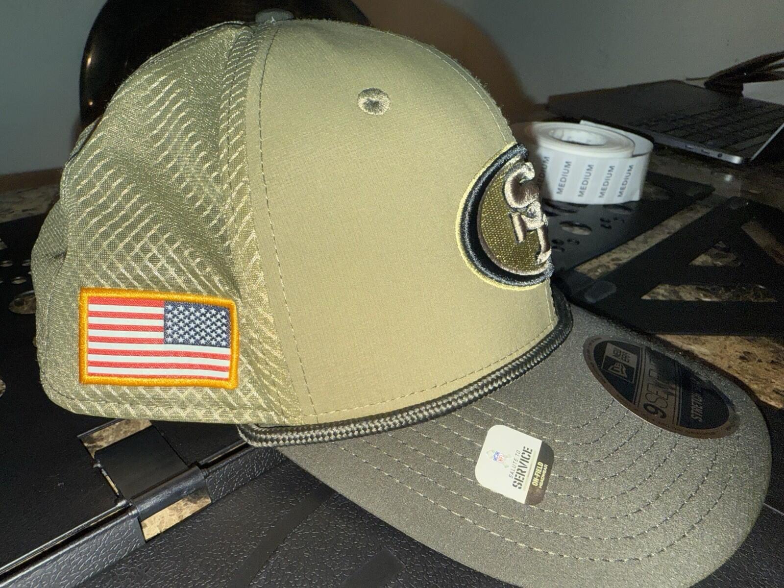 NewEra San Francisco 49ers SnapBack Salute To Service NFL - SoleAna
