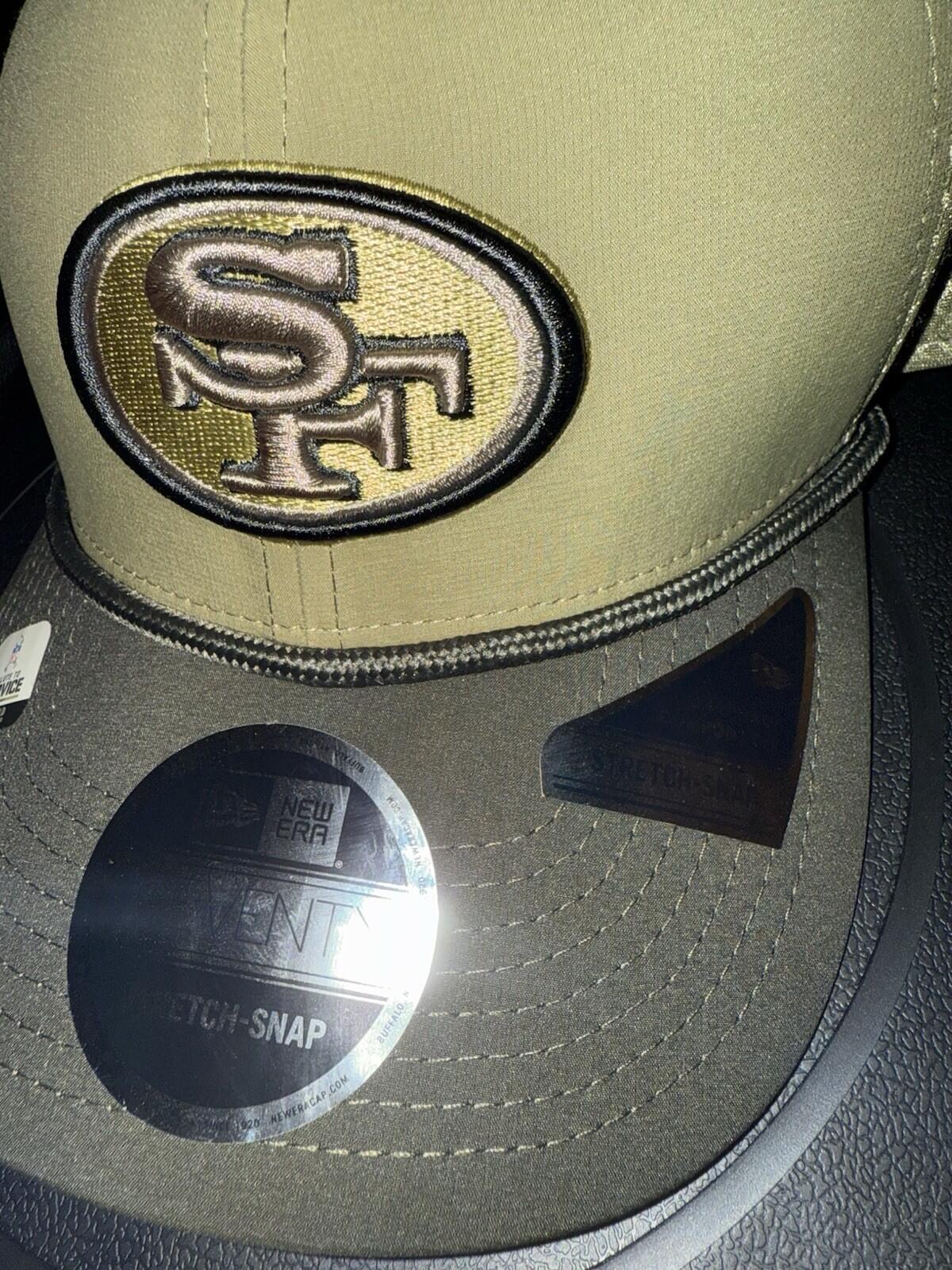 NewEra San Francisco 49ers SnapBack Salute To Service NFL - SoleAna