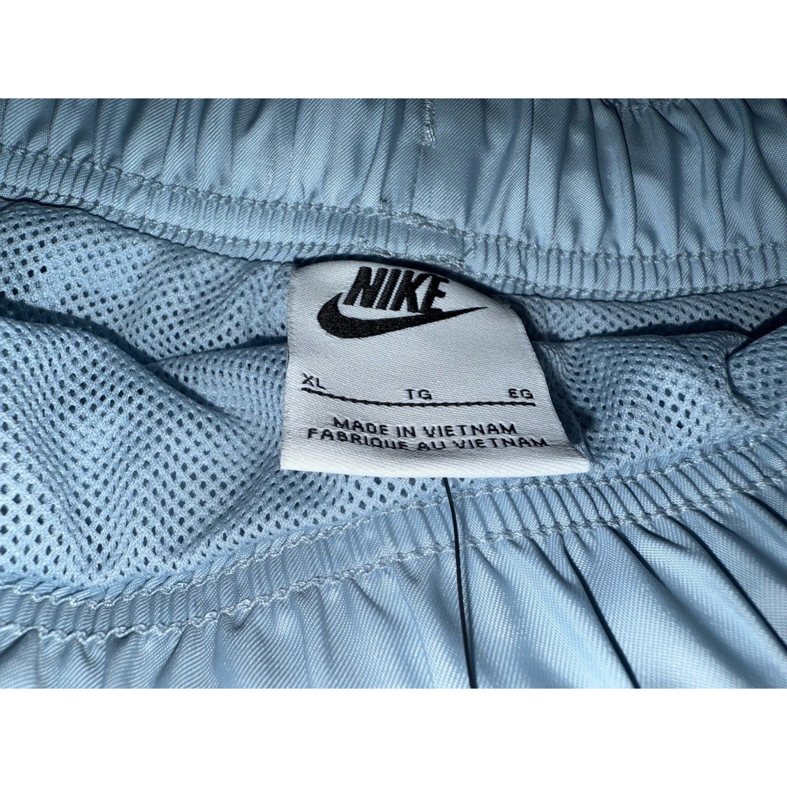 Nike Earned In Victory Men’s Club Flow Shorts XL Baby Blue - SoleAna