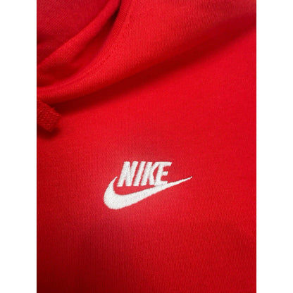 Nike Sportswear Club Men's Pullover Hoodie - Red, Size L - SoleAna