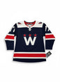 NWT Fanatics Washington Capitals 77 Oshie Navy Blue Alternate Hockey Jersey XS - SoleAna