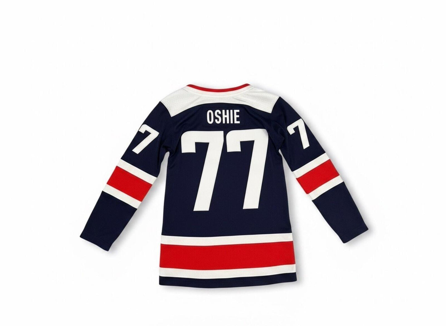 NWT Fanatics Washington Capitals 77 Oshie Navy Blue Alternate Hockey Jersey XS - SoleAna