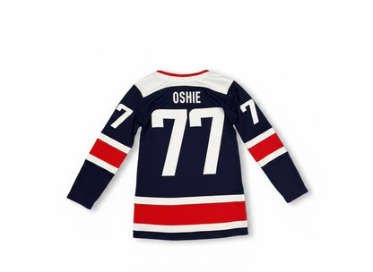 NWT Fanatics Washington Capitals 77 Oshie Navy Blue Alternate Hockey Jersey XS - SoleAna