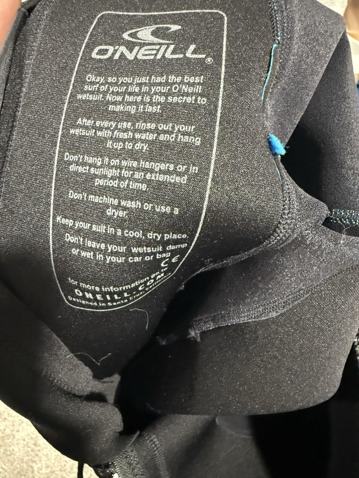 N.W.T O'Neill Youth Reactor II 3/2mm Full Wetsuit Size 10 Us - SoleAna
