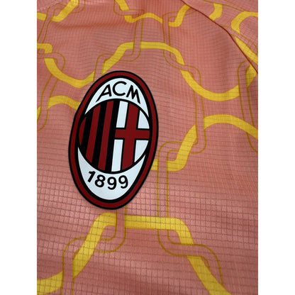Puma AC Milan eFootball Jersey 2023/24 Pink Yellow Men’s 2XL NWT DryCELL - SoleAna