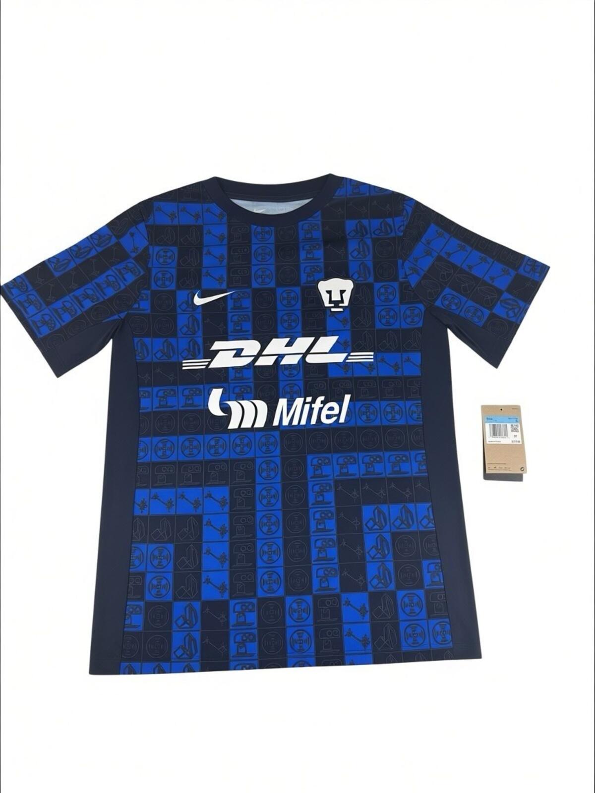 Pumas Nike Academy Pro Pre - Match Top Navy Men’s M Dri - Fit - SoleAna