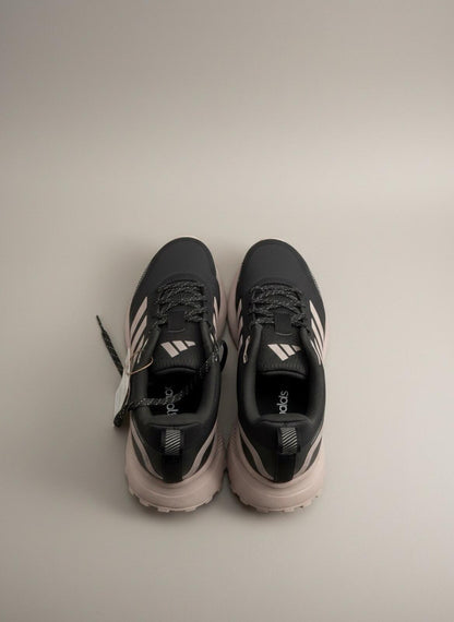 Size 6 - Adidas Runfalcon 5 Trail Carbon Ice Purple Core Black W - SoleAna