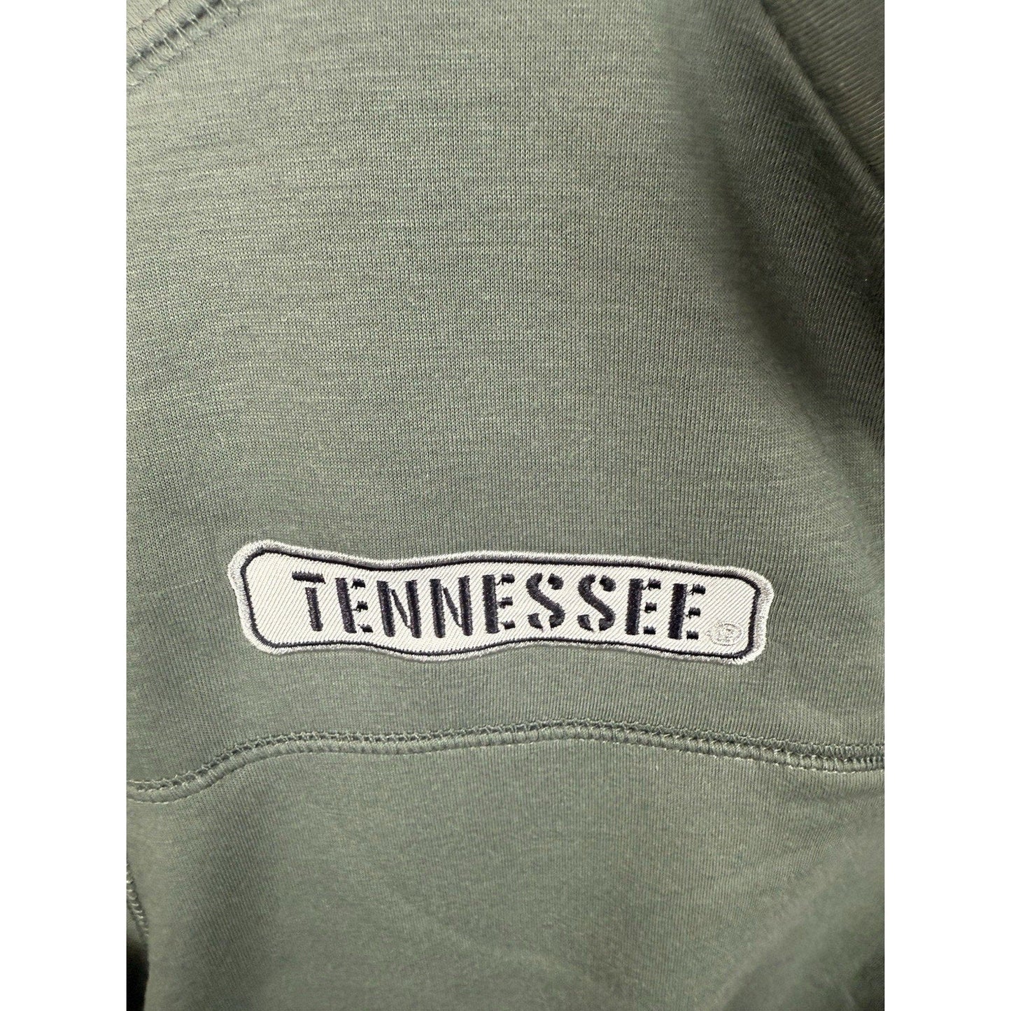 Tennessee Vols Colosseum OHT Military Digital Camo Quarter - Snap Jacket - Olive SIZE MED - SoleAna