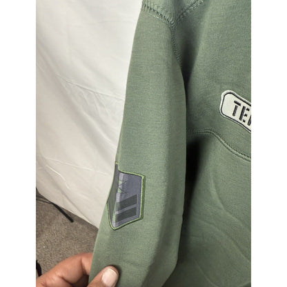 Tennessee Vols Colosseum OHT Military Digital Camo Quarter - Snap Jacket - Olive SIZE MED - SoleAna