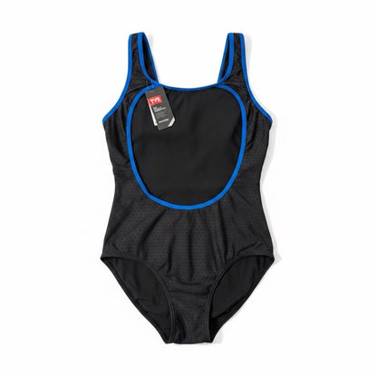 TYR Durafast Elite Women Hexa Trinityfit Black/Blue Sz 38 XL - SoleAna